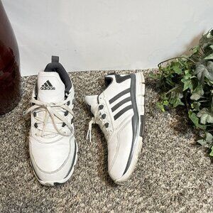 Adidas Speed Trainer 2.0 SLT B54349 White Gray Athletic Sneakers Mens 6 Womens 7